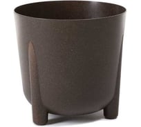 Кашпо на ножках LAMELA Sp.z o. 214 FRIDA ECO coffee d18 см, h18 см, 3 л, кофе espresso 071096