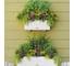 Кашпо LECHUZA Balconera Cottage Complete50 белое 15600 7