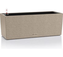Кашпо LECHUZA Balconera Stone Complete50, светло-бежевое 15651