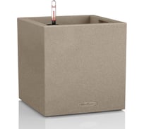Кашпо LECHUZA Canto Complete 30x30xH30 см, бежевое 13701
