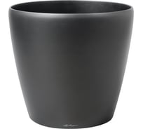 Кашпо LECHUZA Classico without plug D34.5xH32.5 см, антрацитовый металлик 17303