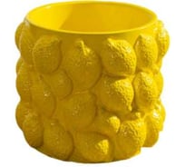 Кашпо SCHEURICH керамика Easy Lemon gelb d145мм h12см лимоны 072518
