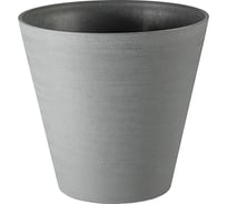 Горшок Teraplast RE-POT Hoop Round Self Watering диам. 16 см, высота 15 см, серый 33703016241
