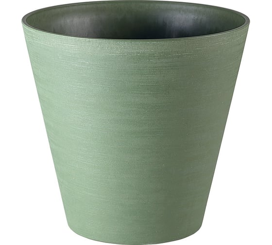 Горшок Teraplast RE-POT Hoop Round Self Watering диам. 16 см, высота 15 см, светло-зеленый 33703016239 1
