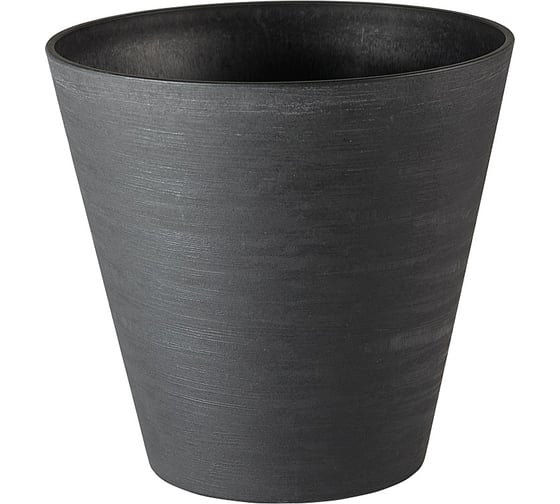 Горшок Teraplast RE-POT Hoop Round Self Watering диам. 16 см, высота 15 см, черный  33703016238