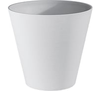 Горшок Teraplast RE-POT Hoop Round Self Watering диам. 16 см, высота 15 см, белый 33703016237