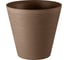 Горшок Teraplast RE-POT Hoop Round Self Watering диам. 20 см, высота 19 см, серо-коричневый 33703020406 1