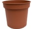 Кашпо с поддоном Teraplast HYDRAL диам. 33 см, высота 30 см, коричневый 28107033001 2
