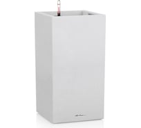 Кашпо Lechuza CANTO Stone Complete 30 high песочный белый 13607