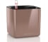 Кашпо Lechuza Cube Glossy 14x14xH14 см, кофе блестящий 13518 1