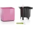 Кашпо Lechuza Cube Glossy Complete 14х14хН14 см, кремовый блестящий 13515 3