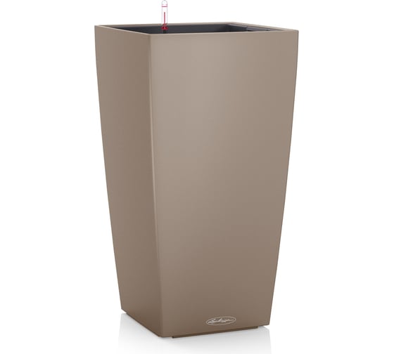 Кашпо Lechuza CUBICO Color 40x40xH75.5 см, бежевое 13308 1
