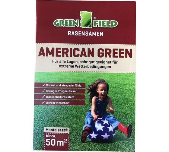 Семена газона Greenfield Американ грин 1 кг 4011239419606
