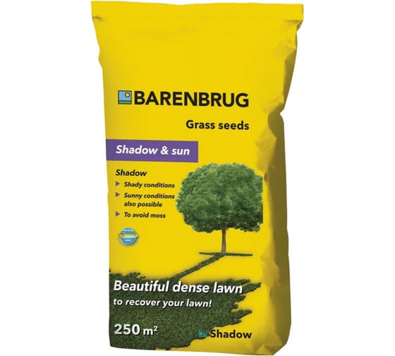 Газон Barenbrug Shadow Теневыносливый Ультра 5 кг 1020500008364