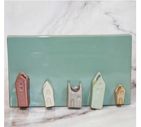 Пано с вазами SCHEURICH керамика подвесное Botelli City antiq bunt 255мм h155мм mix 072513