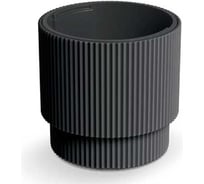 Кашпо Prosperplast DBMIN400 446U MILLY d395мм h375мм 20л серый с вкладышем 072468
