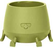 Кашпо bmc КШ 1856 Мистер Крутой Фисташка, 11х9 см, 600мл 072598