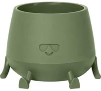 Кашпо bmc КШ 1854 Мистер Крутой Оливка, 11х9 см, 600мл 072619