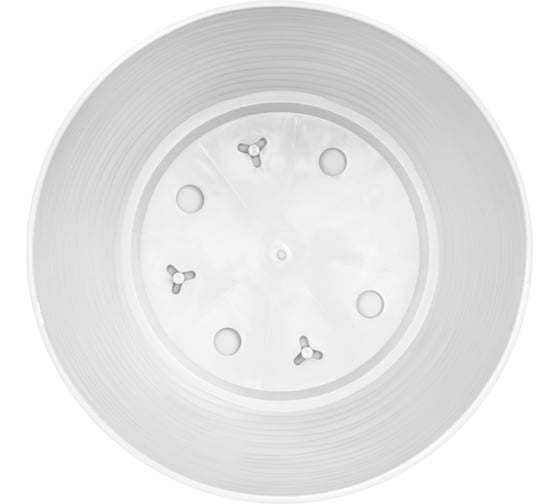 Горшок для цветов Idiland Botanica 1,7 л, с поддоном, белый 231600229/00
