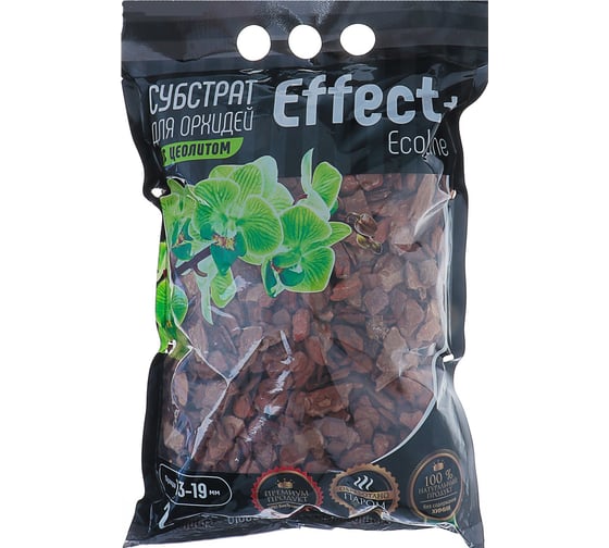 Субстрат для орхидей Effect+ 13-19 мм, 2 л 1610000212168 1
