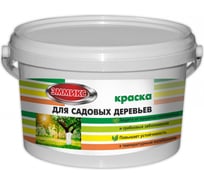 Краска для садовых деревьев ЭММИКС 6.5 кг, побелка, белая, 4690417061891