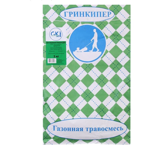 Газонная смесь Гринкипер Для залужения откосов (ДЗО) 5 кг 4627116210077 1