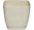 Кашпо с поддоном FormPlastic Toscana 0736-001 11 л, кремовое 049614 1