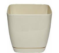 Кашпо с поддоном FormPlastic Toscana 0731-001 1.7 л, кремовое 028814