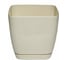 Кашпо с поддоном FormPlastic Toscana 0731-001 1.7 л, кремовое 028814 1