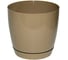 Кашпо с поддоном FormPlastic Toscana 0746-002 9 л, кофе 049605 1