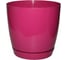Кашпо с поддоном FormPlastic Toscana 0743-043 3 л, ягодный 048880 1