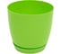 Кашпо с поддоном FormPlastic Toscana 0741-007 1.6 л, салатовое 058081 1