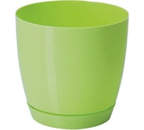 Кашпо с поддоном FormPlastic Toscana 0740-007 0.8 л, салатовое 058080