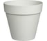 Горшок для цветов Idiland Tarragon D280 мм, 10 л со вставкой (светло-серый) 221610621/03 5