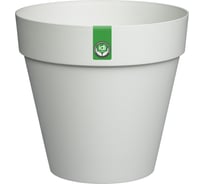 Горшок для цветов Idiland Tarragon D250 мм, 7 л со вставкой (светло-серый) 221610521/03