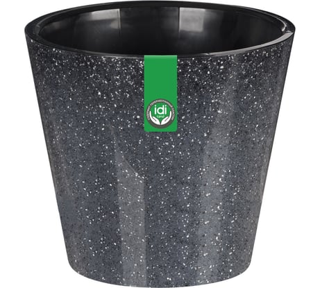 Горшок для цветов Idiland London диаметр 160 мм, 1,6 л светло-серый 221607521/0210