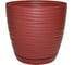 Кашпо с поддоном FormPlastic 3041-057 Sahara petit 22.5х21 см, 6 л, марсала 058506 1
