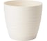 Кашпо с поддоном FormPlastic 3042-001 Sahara petit 26.5х24.5 см, 9.7 л, кремовое 058507 1