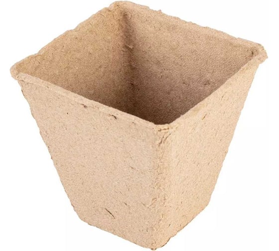 Торфяные кадки для семян VERTO 8x8х7.8 см, 18 шт 15G464