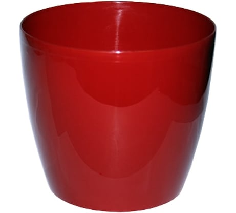 Кашпо LAMELA Sp.z o. 207 MAGNOLIA 36х31.6 см, 27 л, красное 030925