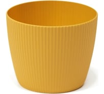 Кашпо LAMELA Sp.z o. 756 MAGNOLIA JUMPER 30х27 см, горчичное 060629
