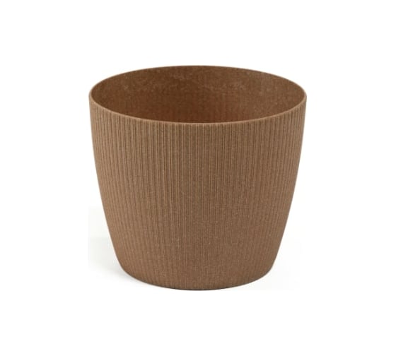 Кашпо LAMELA Sp.z o. 870 MAGNOLIA JUMPER ECO 19х13 см, натуральное дерево 060797 1
