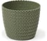 Кашпо LAMELA Sp.z o. 858 MAGNOLIA JERSY ECO 19х16 см, зеленое 060807 1