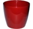 Кашпо LAMELA Sp.z o. 206 MAGNOLIA 30х26.5 см, 14 л, красное 030924 1