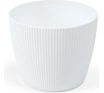 Кашпо LAMELA Sp.z o. 751 MAGNOLIA JUMPER 14х12 см белое 056650