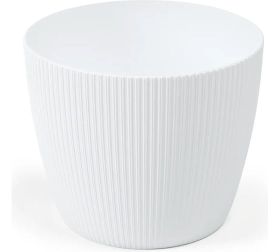 Кашпо LAMELA Sp.z o. 751 MAGNOLIA JUMPER 14х12 см белое 056650 1