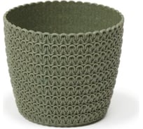 Кашпо LAMELA Sp.z o. 856 MAGNOLIA JERSY ECO 14х12 см зеленое 060813