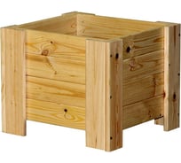 Кашпо InterLINK ПЕЙПУС натуральная древесина 500021