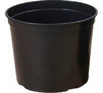 Горшок для рассады Greengo круглый, 10 л, 28х22 см, черный 4862320