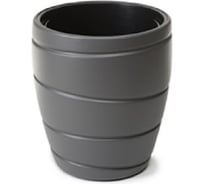 Низкое кашпо LAMELA Sp.z o. 850 PASSA 40х43 см, антрацит 061780